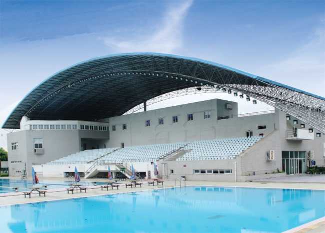 灌南游泳馆网架